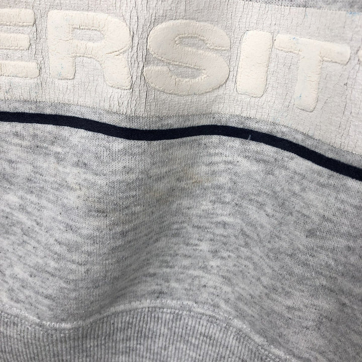 90'S Russell Atletic College Sweatshirt, Made in USA, Men's XL equivalent, Vintage cotton gray type Vintage Second Hand