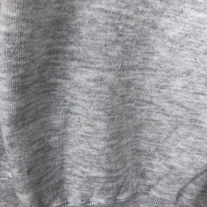 80s-90'S Jerzees SUPER SWEATS College Sweatshirt, Made in USA, Men's Size M (approx.), Vintage cotton gray type Vintage Second Hand
