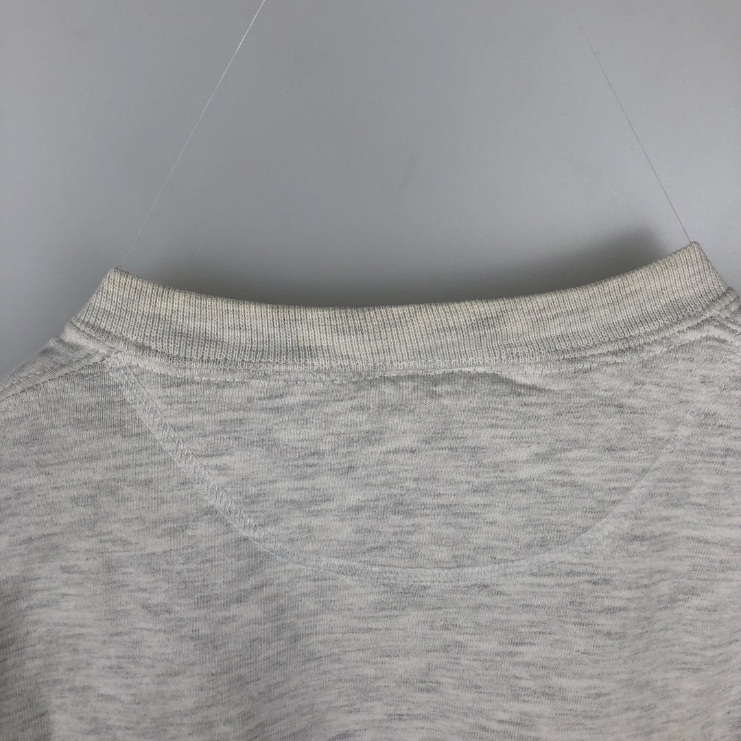 90'S NAS Triple Print College Sweatshirt, Made in USA, Men's XL (approx.) Vintage cotton gray type Vintage Second Hand