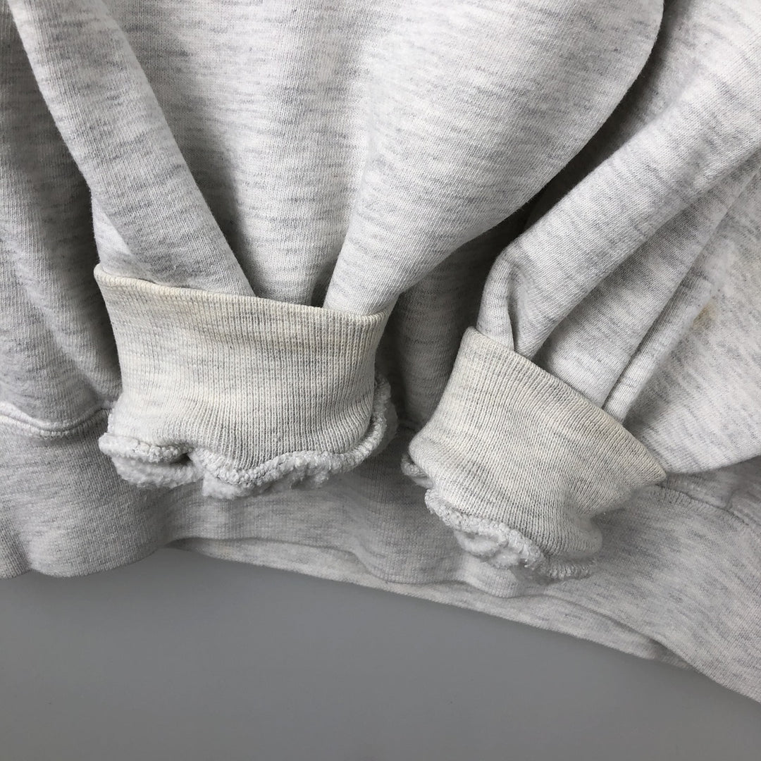 90'S NAS Triple Print College Sweatshirt, Made in USA, Men's XL (approx.) Vintage cotton gray type Vintage Second Hand