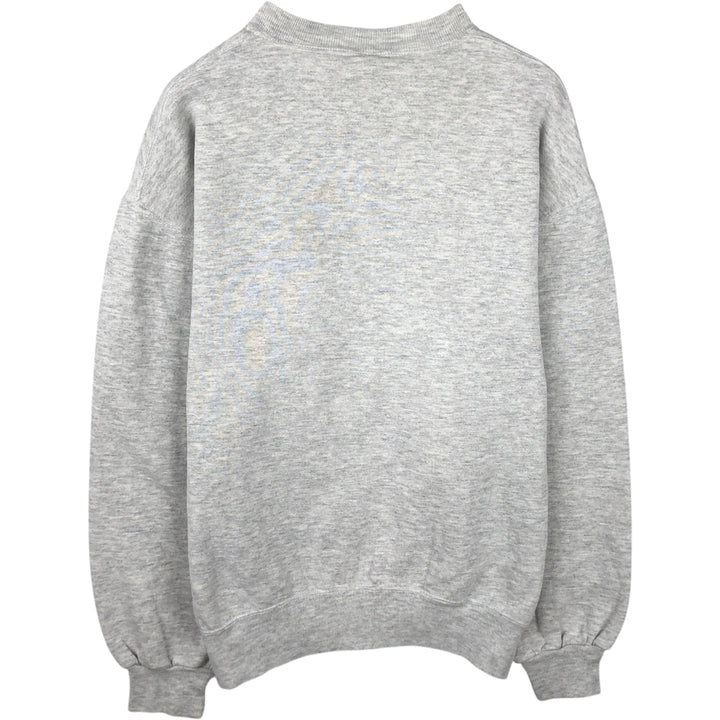 Vintage 90'S Russell triple print sweatshirt, made in the USA, size L, men's cotton gray type Vintage Second Hand