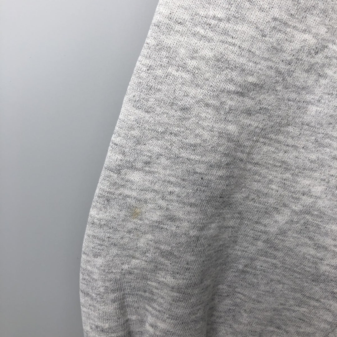 Vintage 90'S Russell triple print sweatshirt, made in the USA, size L, men's cotton gray type Vintage Second Hand