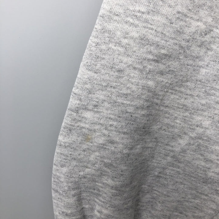 Vintage 90'S Russell triple print sweatshirt, made in the USA, size L, men's cotton gray type Vintage Second Hand