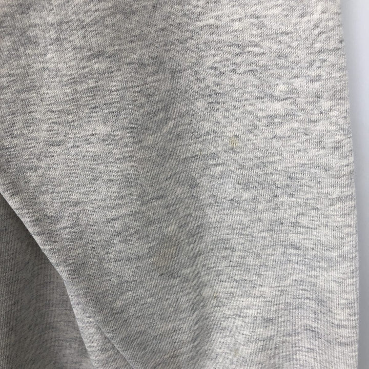 80s-90'S Jerzees College Sweatshirt, Made in USA, Men's XXL equivalent, Vintage polyester gray type Vintage Second Hand