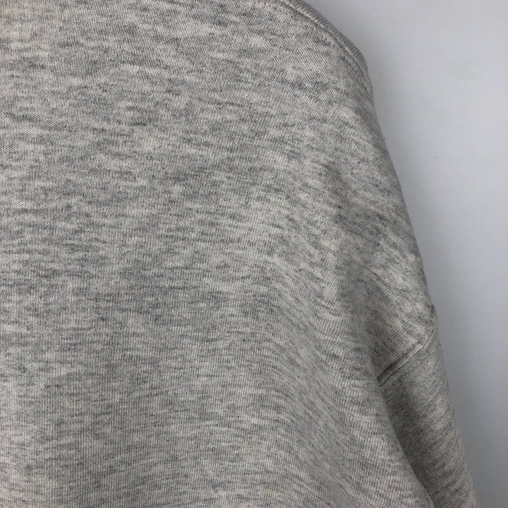 80s-90'S Jerzees College Sweatshirt, Made in USA, Men's XXL equivalent, Vintage polyester gray type Vintage Second Hand