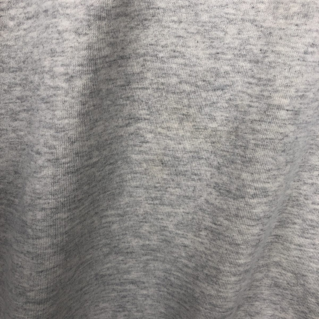 80s-90'S Jerzees College Sweatshirt, Made in USA, Men's XXL equivalent, Vintage polyester gray type Vintage Second Hand