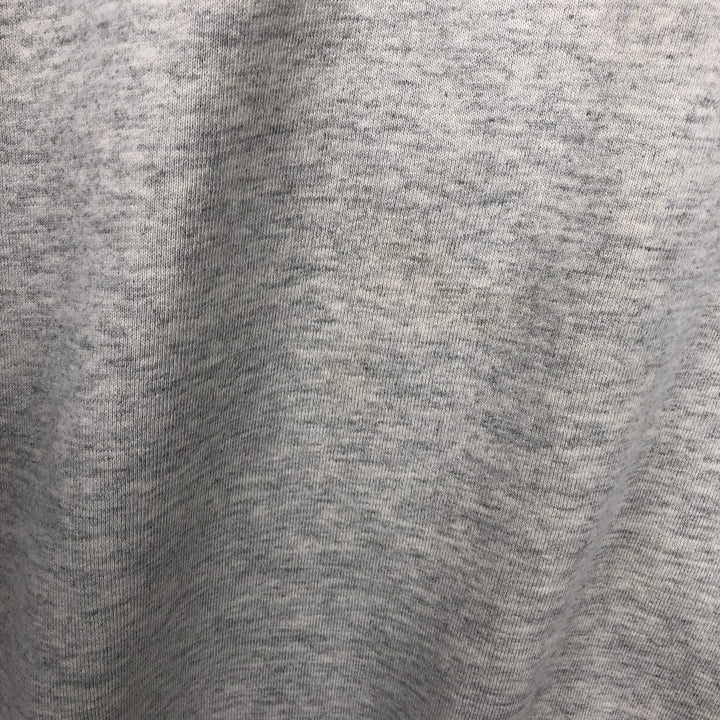 80s-90'S Jerzees College Sweatshirt, Made in USA, Men's XXL equivalent, Vintage polyester gray type Vintage Second Hand