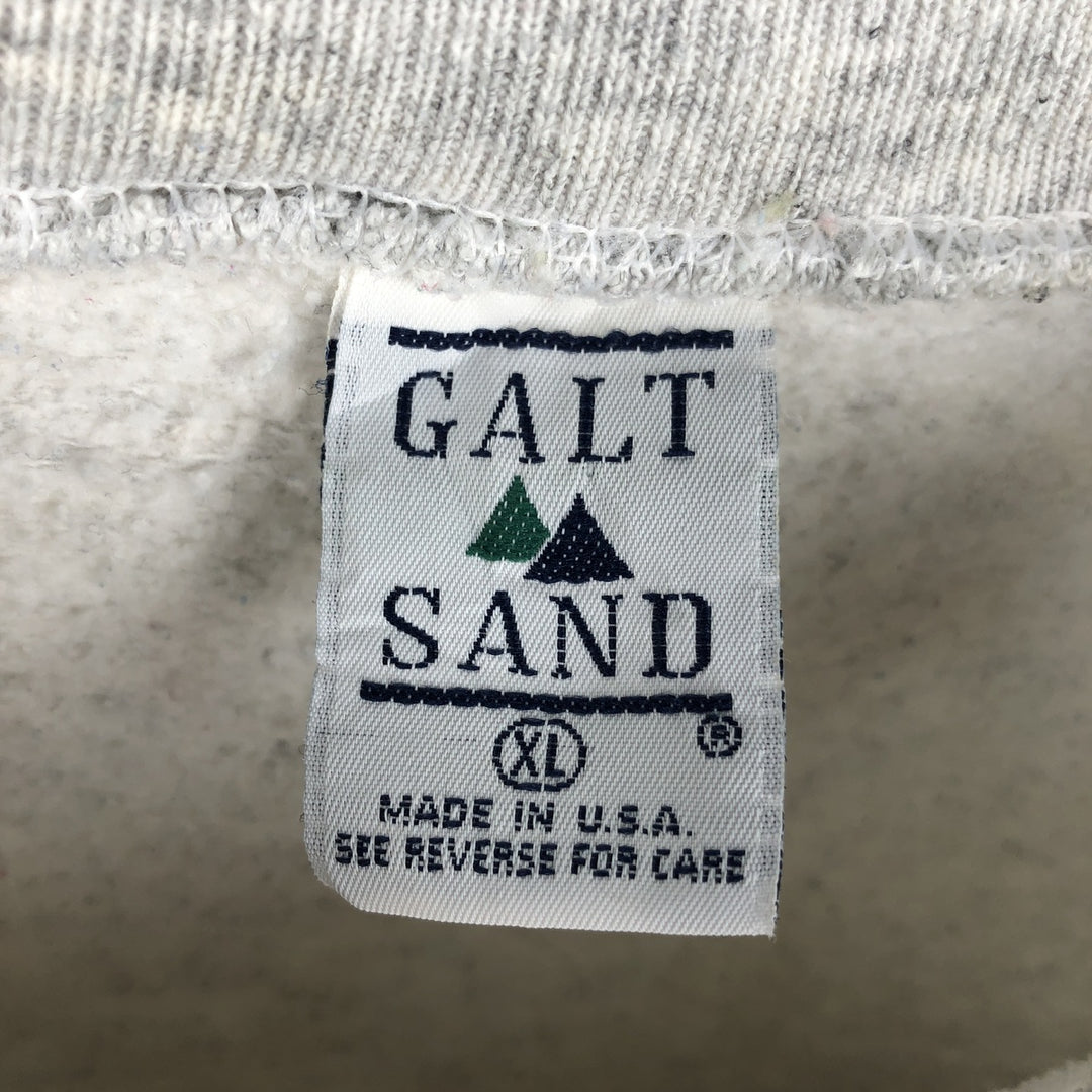 90'S Galtsand, University of Minnesota College Character Sweatshirt, Made in USA, Men's XL equivalent, Vintage cotton gray type Vintage Second Hand