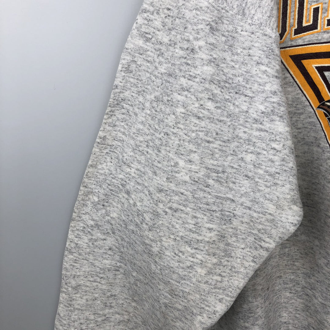 90'S Galtsand, University of Minnesota College Character Sweatshirt, Made in USA, Men's XL equivalent, Vintage cotton gray type Vintage Second Hand