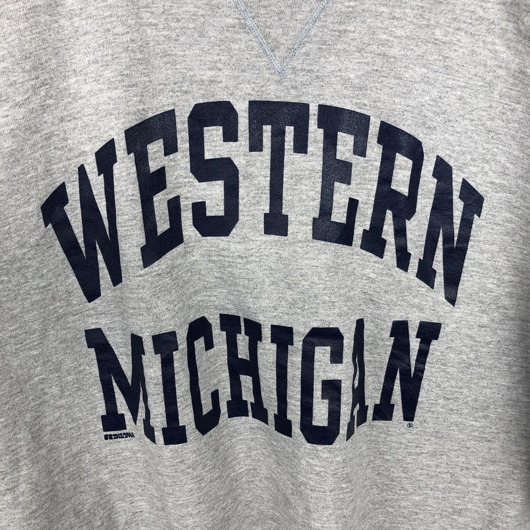 Vintage 90'S Russell ATHLETIC college sweatshirt, made in the USA, size XL, men's cotton gray type Vintage Second Hand
