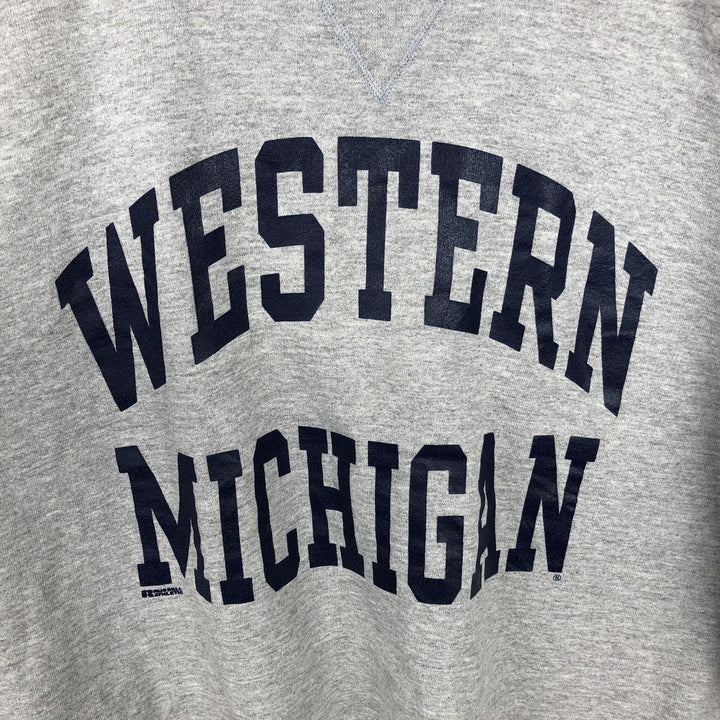 Vintage 90'S Russell ATHLETIC college sweatshirt, made in the USA, size XL, men's cotton gray type Vintage Second Hand