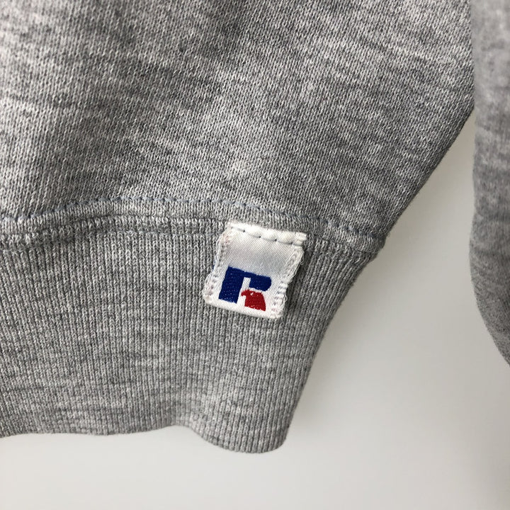 Vintage 90'S Russell ATHLETIC college sweatshirt, made in the USA, size XL, men's cotton gray type Vintage Second Hand