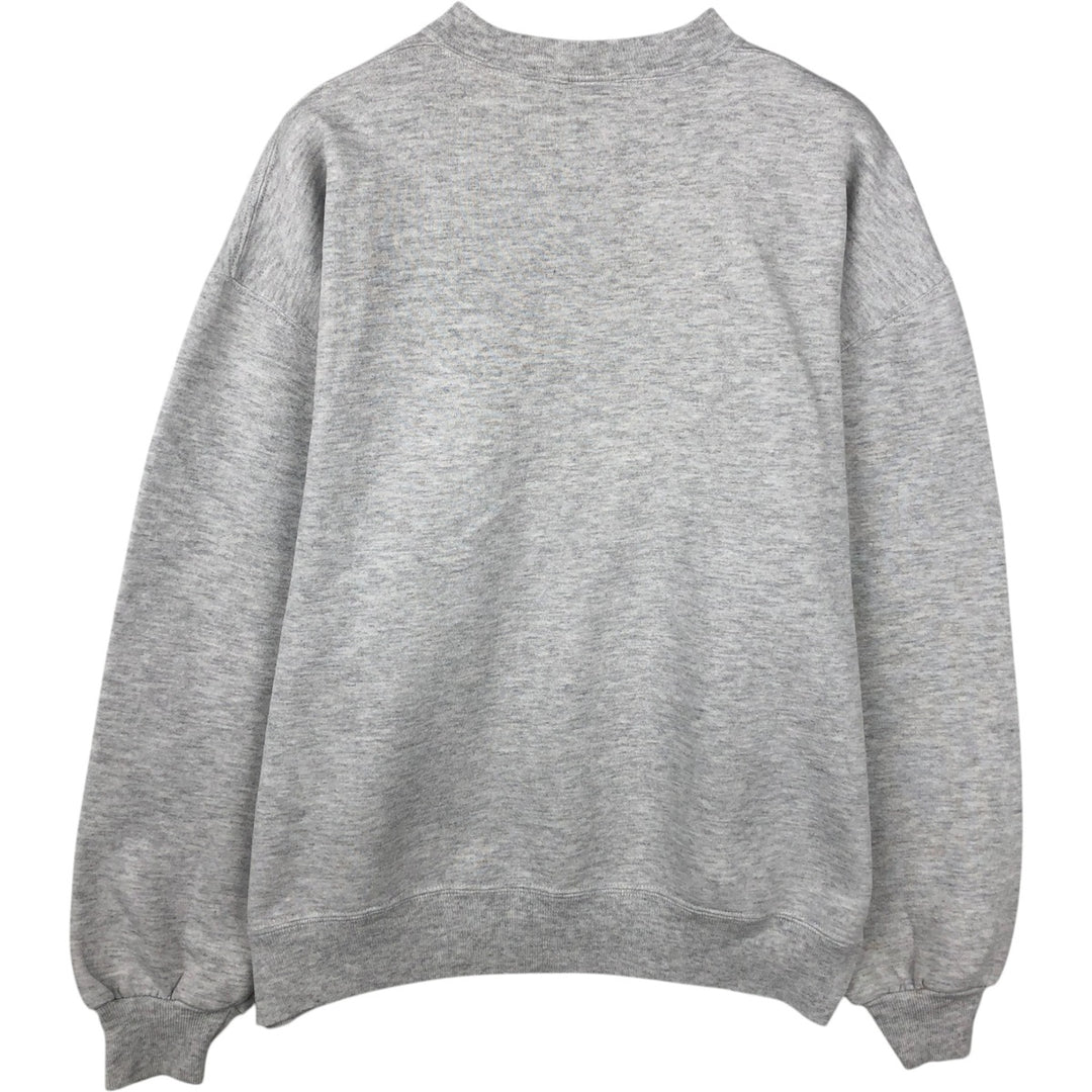 90'S Russell Athletic University of North Carolina College Sweatshirt, Made in USA, Men's Size L (approx.), Vintage cotton gray type Vintage Second Hand