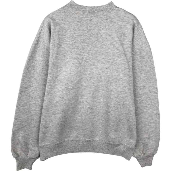 90'S Russell Athletic University of North Carolina College Sweatshirt, Made in USA, Men's Size L (approx.), Vintage cotton gray type Vintage Second Hand