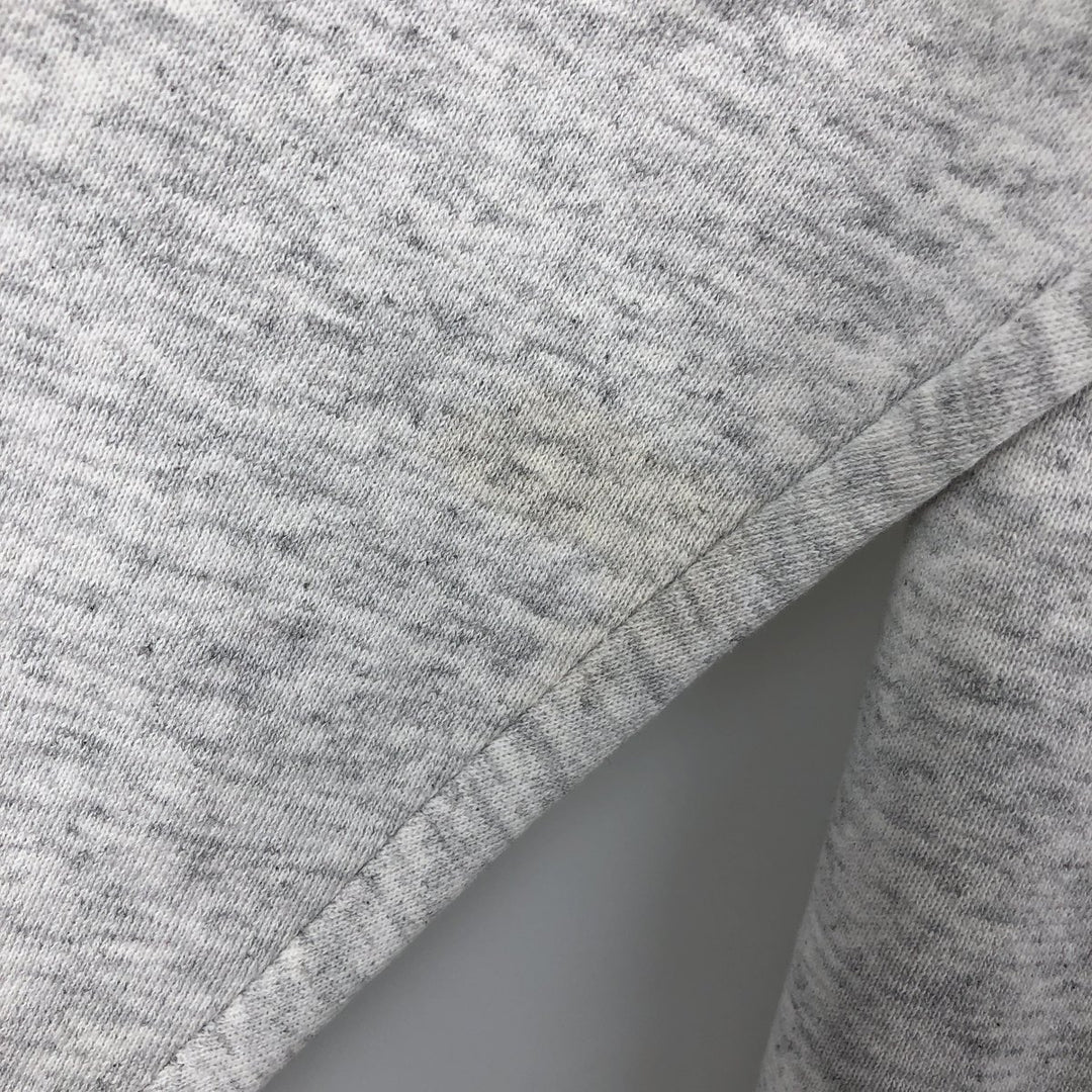 90'S CRABLE SPORTSWEAR University of Wisconsin College Sweatshirt, Made in USA, Men's XL equivalent, Vintage cotton gray type Vintage Second Hand