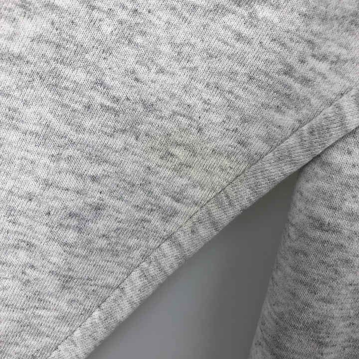 90'S CRABLE SPORTSWEAR University of Wisconsin College Sweatshirt, Made in USA, Men's XL equivalent, Vintage cotton gray type Vintage Second Hand