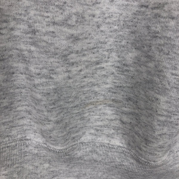 90'S CRABLE SPORTSWEAR University of Wisconsin College Sweatshirt, Made in USA, Men's XL equivalent, Vintage cotton gray type Vintage Second Hand