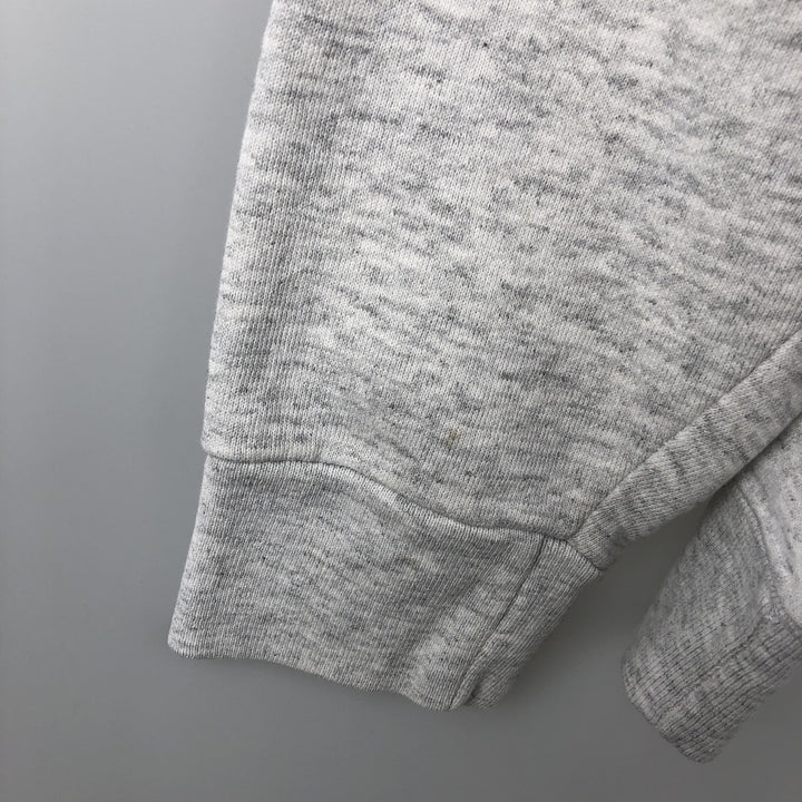 90'S CRABLE SPORTSWEAR University of Wisconsin College Sweatshirt, Made in USA, Men's XL equivalent, Vintage cotton gray type Vintage Second Hand