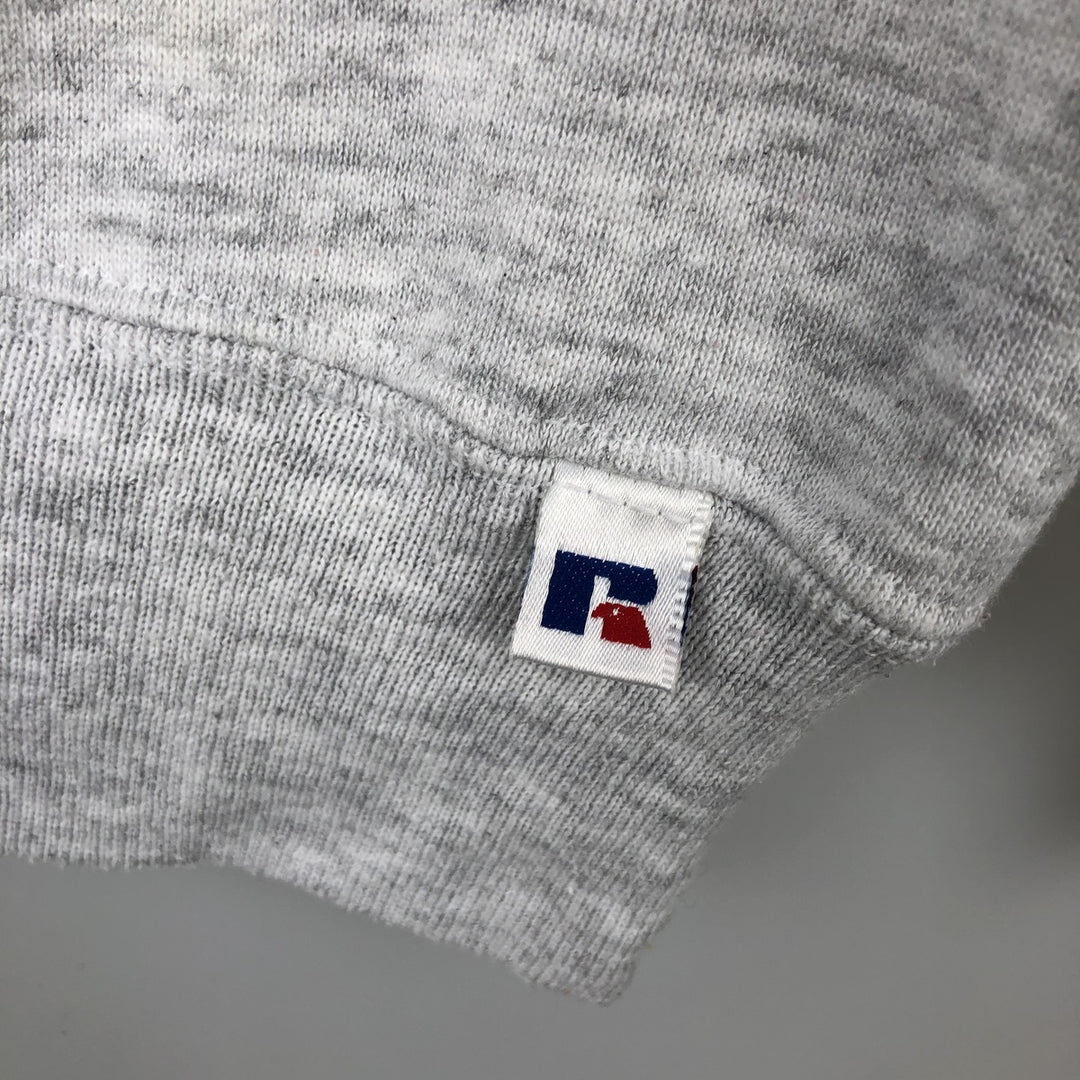 Russell Athletic College Sweatshirt, Made in USA, Men's Size XL (equivalent), Vintage. cotton gray type Vintage Second Hand