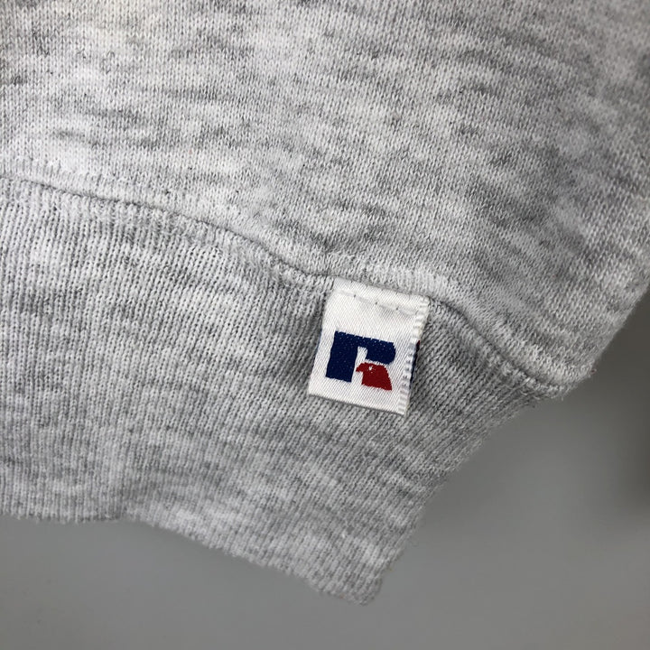 Russell Athletic College Sweatshirt, Made in USA, Men's Size XL (equivalent), Vintage. cotton gray type Vintage Second Hand