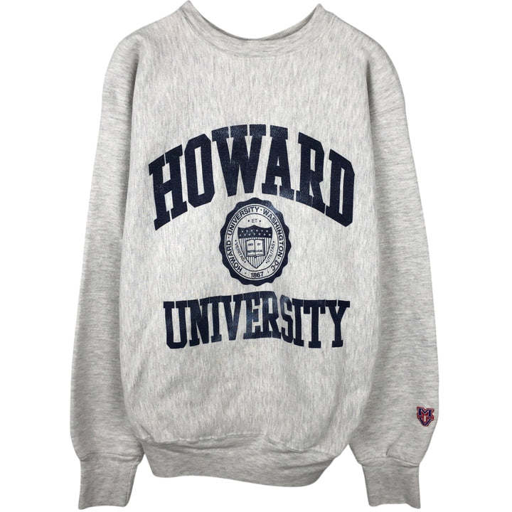 MVP COR INC. PRO WEAVE College Sweatshirt, Made in USA, Men's XL equivalent, Vintage Triple Print cotton gray type Vintage Second Hand