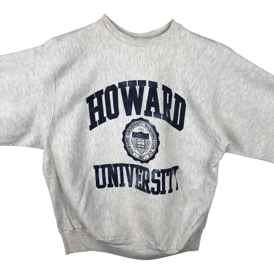 MVP COR INC. PRO WEAVE College Sweatshirt, Made in USA, Men's XL equivalent, Vintage Triple Print cotton gray type Vintage Second Hand
