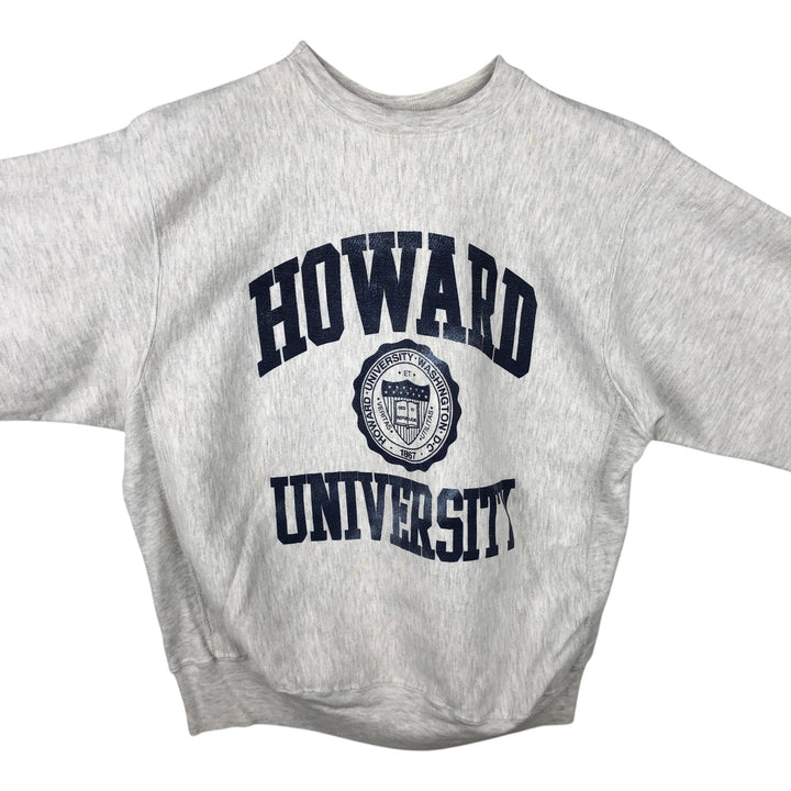 MVP COR INC. PRO WEAVE College Sweatshirt, Made in USA, Men's XL equivalent, Vintage Triple Print cotton gray type Vintage Second Hand