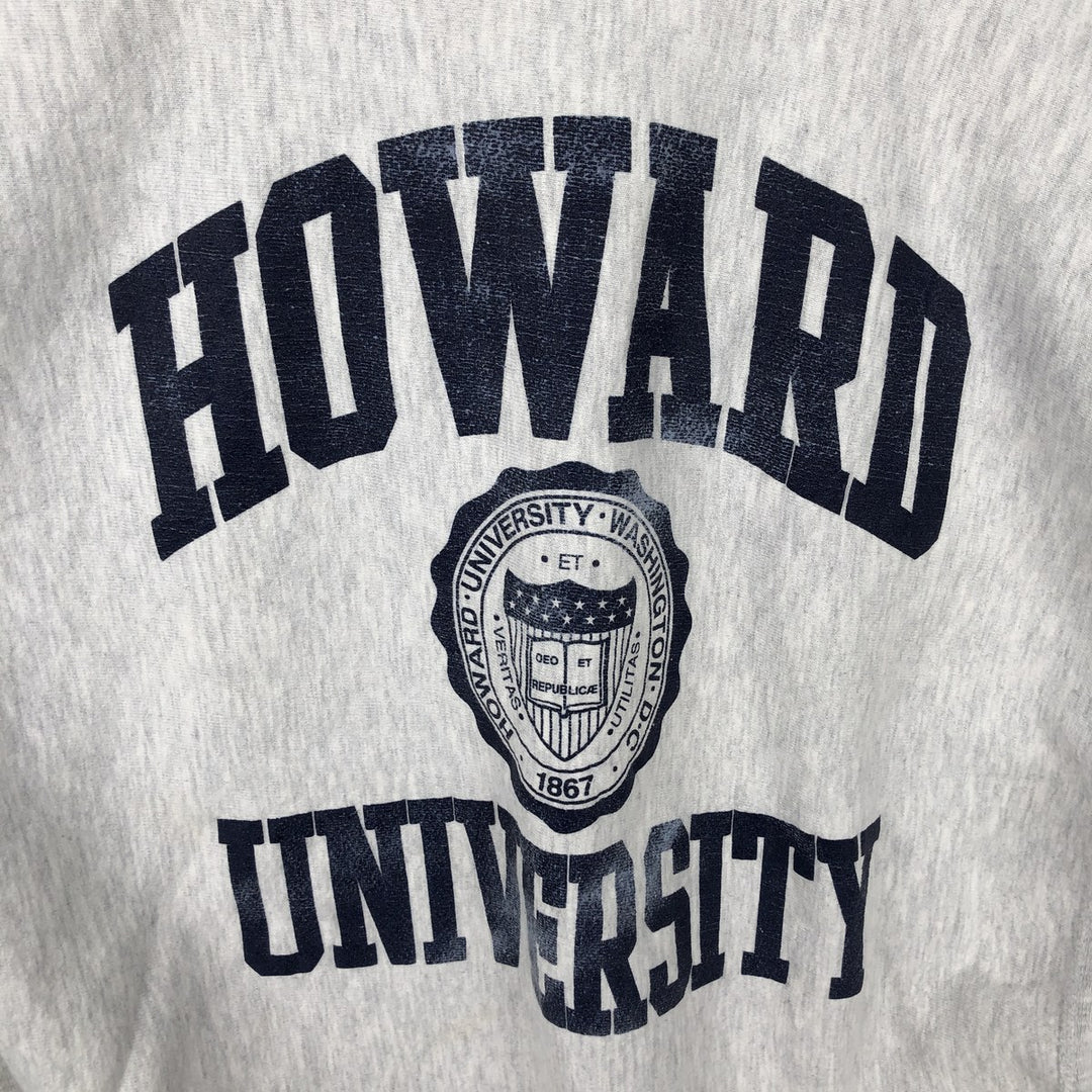 MVP COR INC. PRO WEAVE College Sweatshirt, Made in USA, Men's XL equivalent, Vintage Triple Print cotton gray type Vintage Second Hand