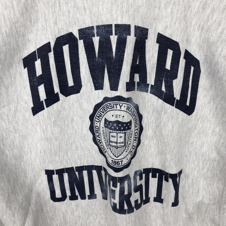 MVP COR INC. PRO WEAVE College Sweatshirt, Made in USA, Men's XL equivalent, Vintage Triple Print cotton gray type Vintage Second Hand
