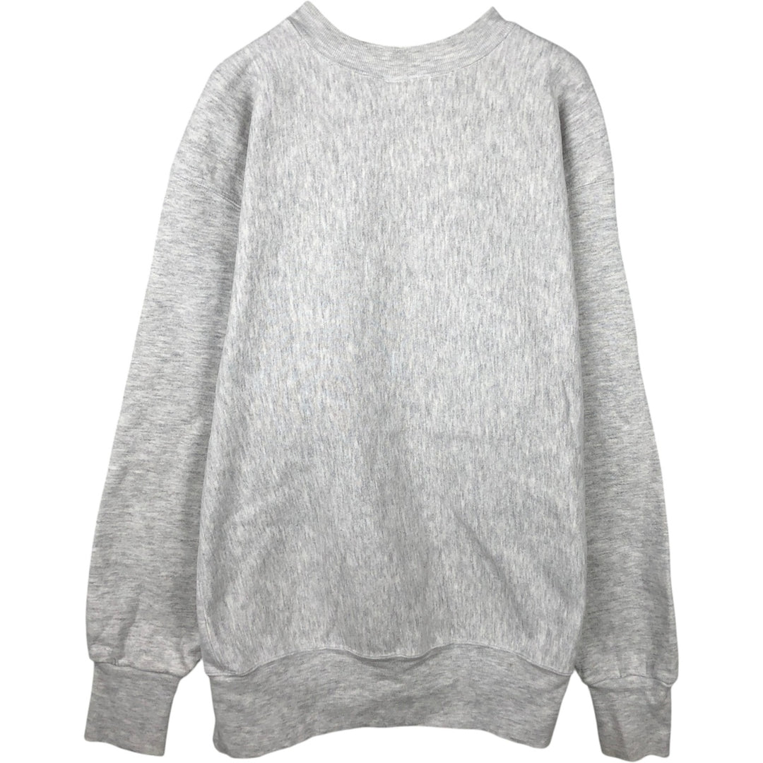 NU SPORTSWEAR College Sweatshirt, Made in USA, Men's XXL equivalent. cotton gray type Vintage Second Hand