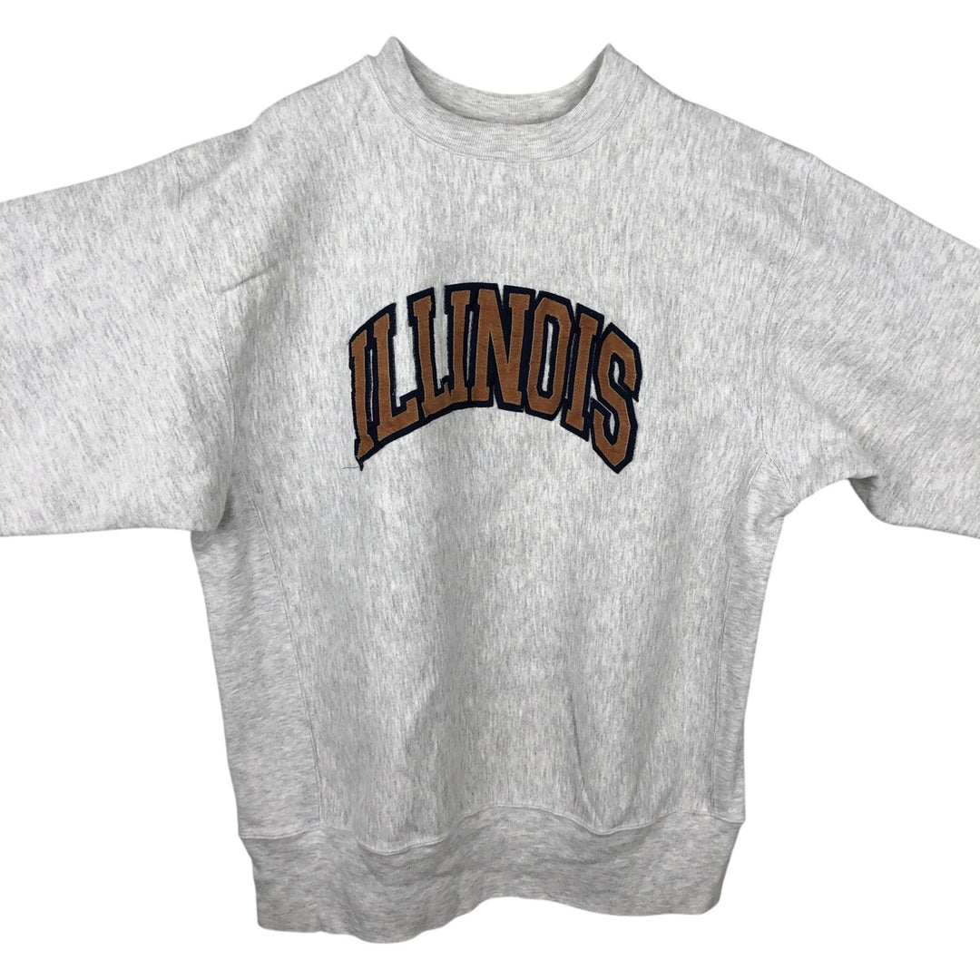 NU SPORTSWEAR College Sweatshirt, Made in USA, Men's XXL equivalent. cotton gray type Vintage Second Hand