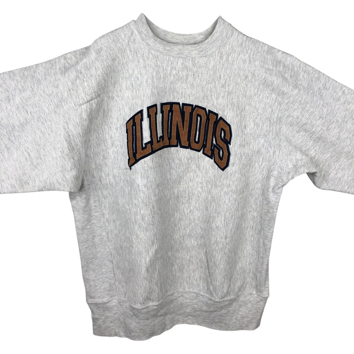 NU SPORTSWEAR College Sweatshirt, Made in USA, Men's XXL equivalent. cotton gray type Vintage Second Hand
