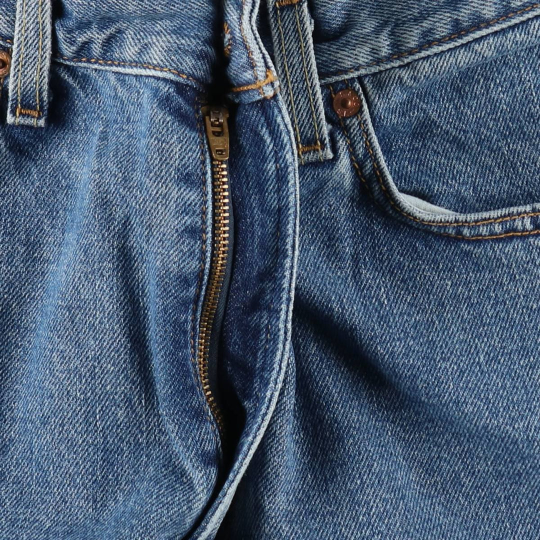 Levi's 505 REGULAR FIT tapered denim pants for men, size w34 cotton blue type Vintage Second Hand