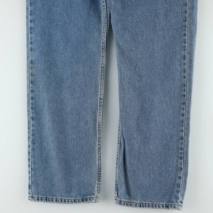Levi's 505 REGULAR FIT tapered denim pants for men, size w34 cotton blue type Vintage Second Hand