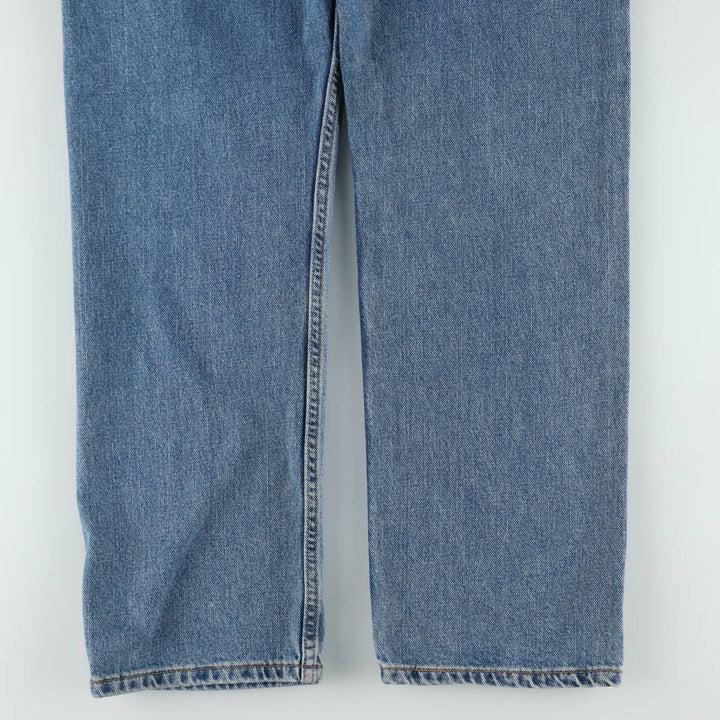 Levi's 505 REGULAR FIT tapered denim pants for men, size w34 cotton blue type Vintage Second Hand