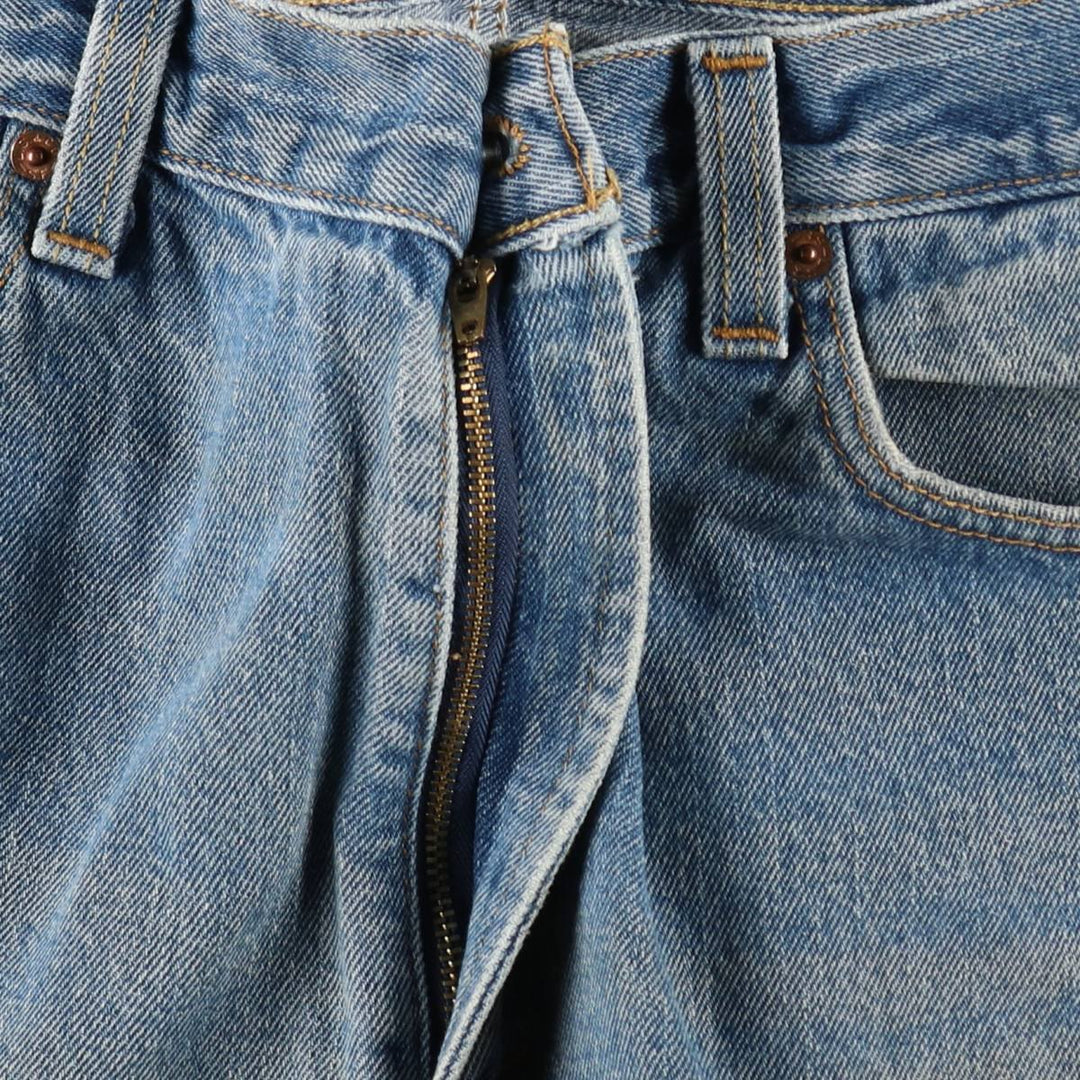 Levi's 505 REGULAR FIT tapered denim pants for men, size w36 cotton blue type Vintage Second Hand