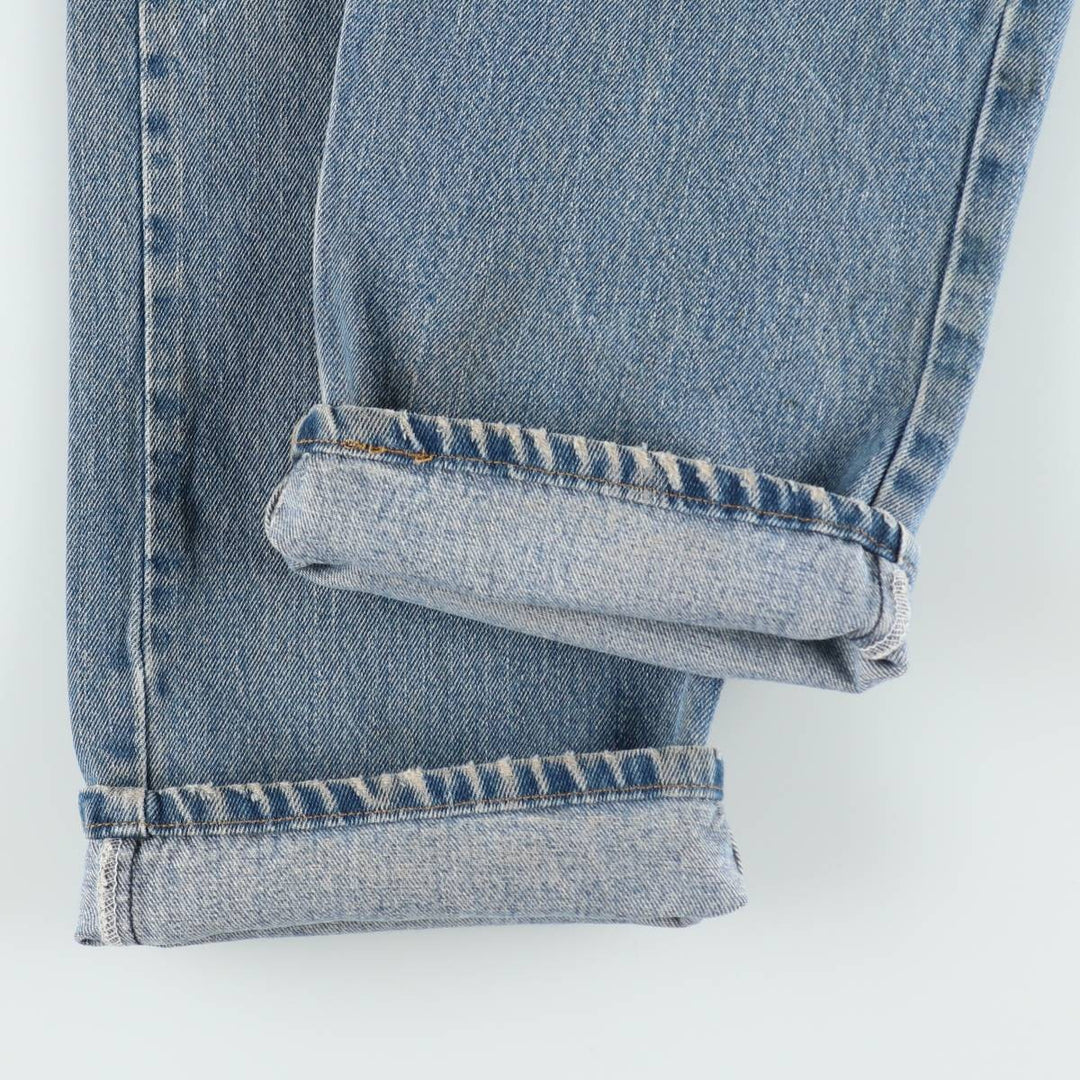 Levi's 505 REGULAR FIT tapered denim pants for men, size w36 cotton blue type Vintage Second Hand