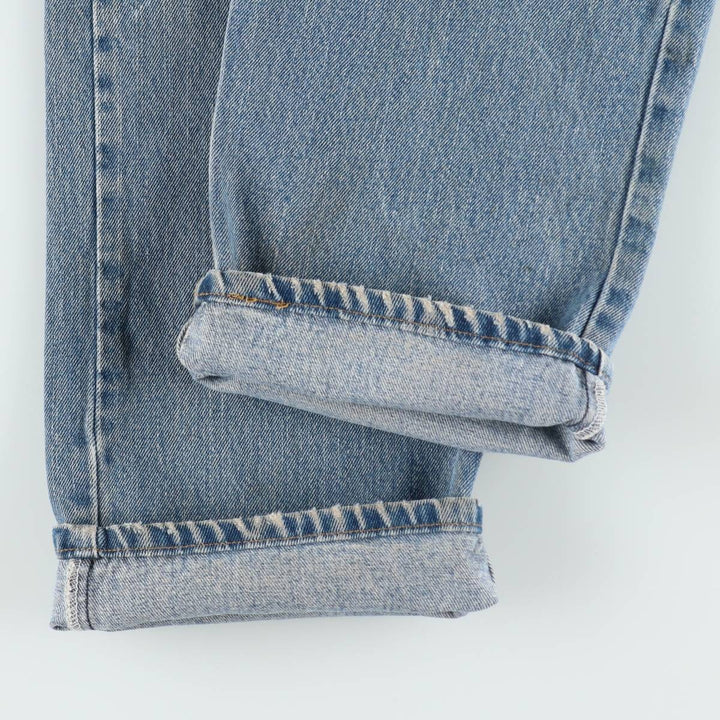 Levi's 505 REGULAR FIT tapered denim pants for men, size w36 cotton blue type Vintage Second Hand