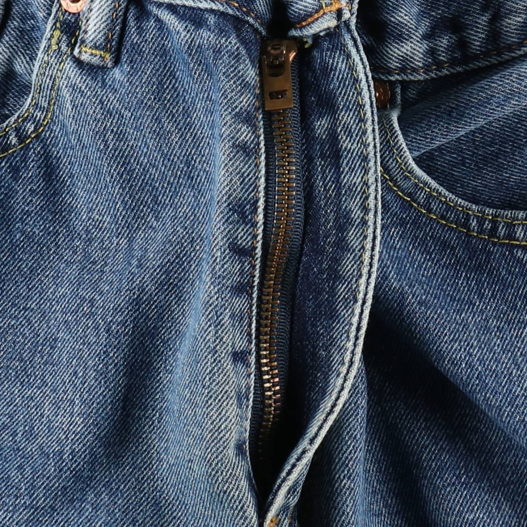 Levi's 505 tapered denim pants for men, equivalent to w32 cotton blue type Vintage Second Hand