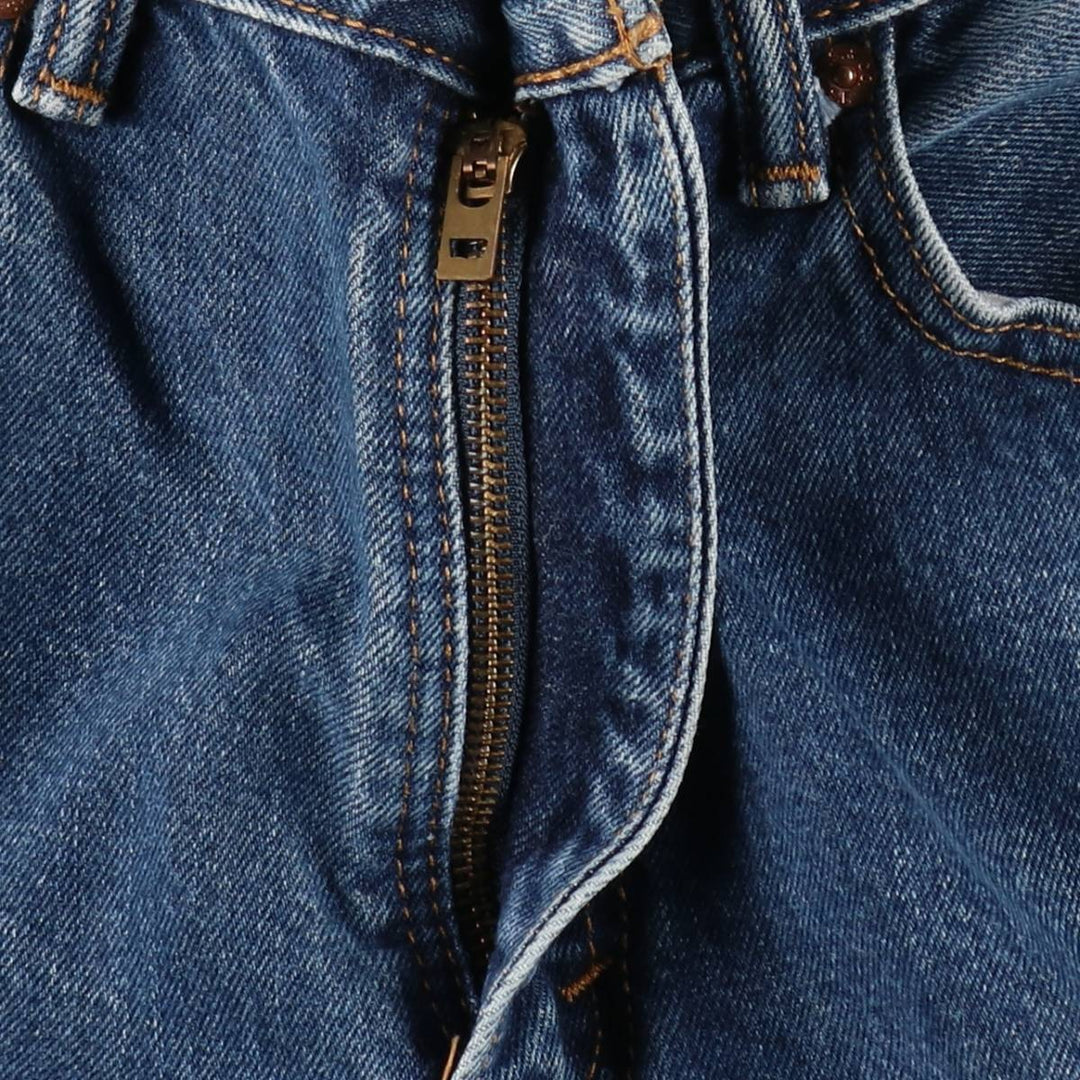 Levi's 505 tapered denim pants for men, equivalent to w35 cotton blue type Vintage Second Hand