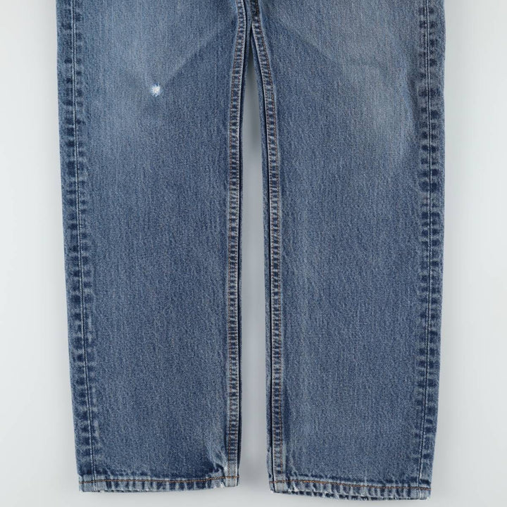 Levi's 505 tapered denim pants for men, size W33 unclear blue type Vintage Second Hand