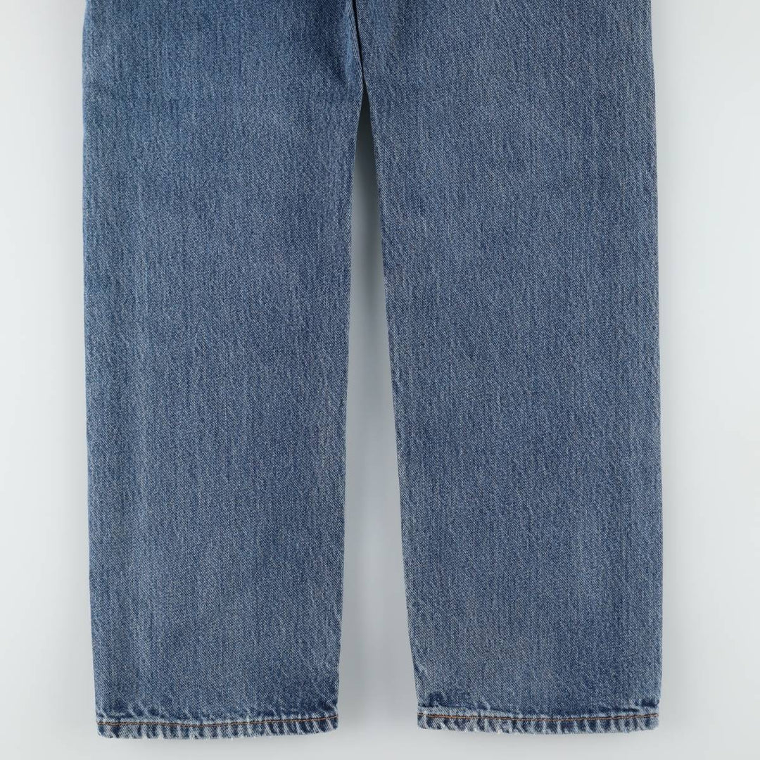Levi's 505 tapered denim pants for men, size W33 unclear blue type Vintage Second Hand