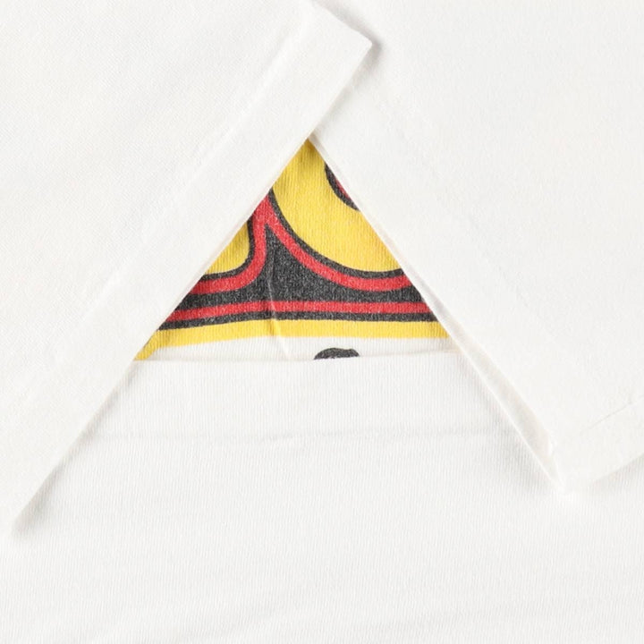 90'S ONEITA Q106 Advertising T-Shirt, XL (46-48), equivalent to men's XL, Vintage cotton white type Vintage Second Hand