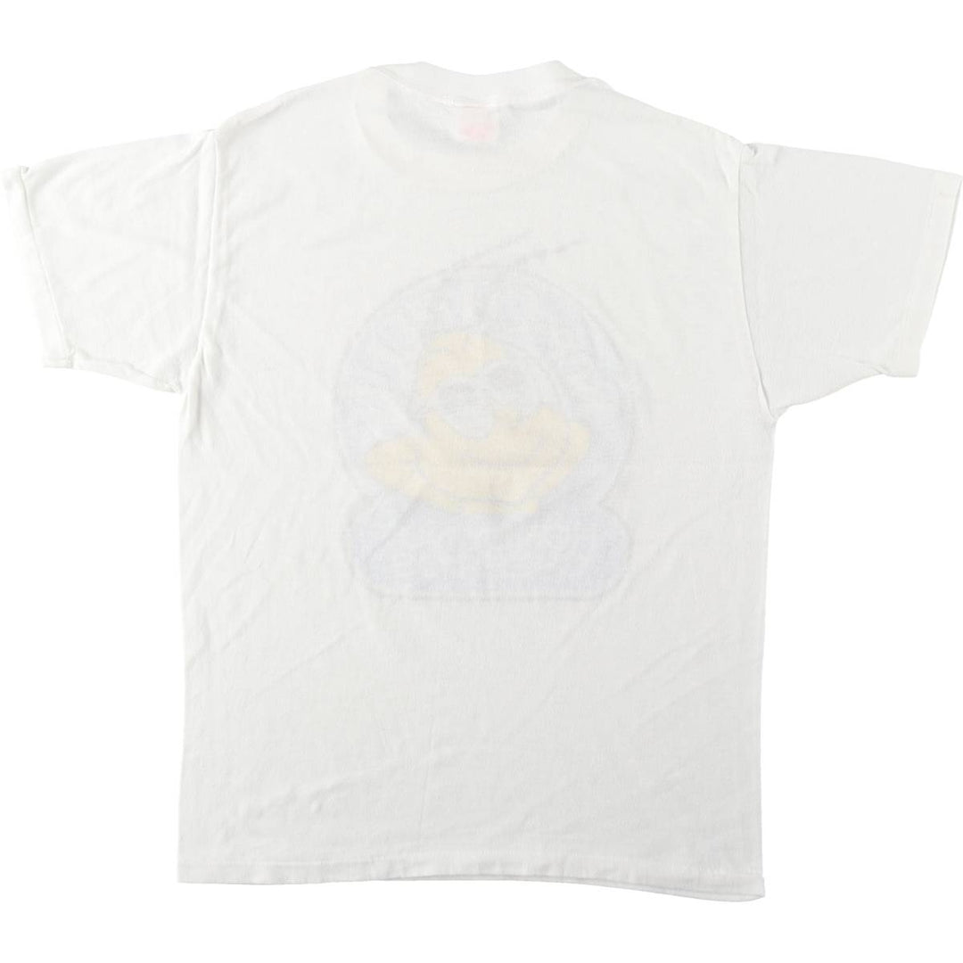 90'S Royal FIRST CLASS Honey Nut Cheerios Advertising T-Shirt, Made in USA, Men's Size M (Equivalent), Vintage polyester white type Vintage Second Hand
