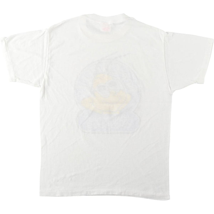 90'S Royal FIRST CLASS Honey Nut Cheerios Advertising T-Shirt, Made in USA, Men's Size M (Equivalent), Vintage polyester white type Vintage Second Hand
