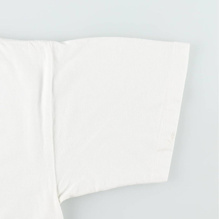 90'S Carlos'n Charlie's CLOTHESLINE Advertising T-Shirt, Men's XL equivalent, Vintage unclear white type Vintage Second Hand