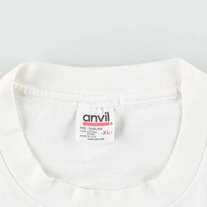 90'S Anvil Advertising T-Shirt, BEA Systems, Men's XL equivalent, Vintage cotton white type Vintage Second Hand