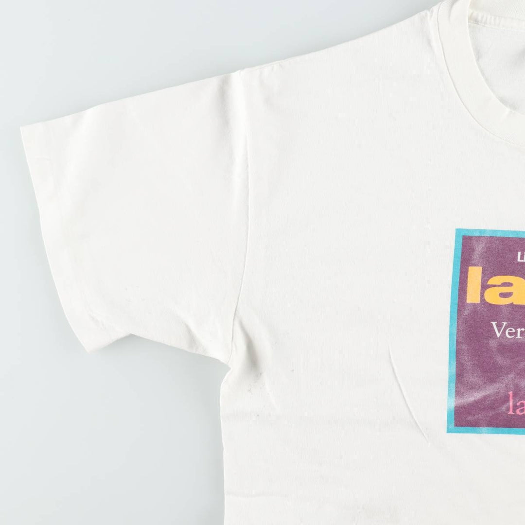 90'S Anvil Advertising T-Shirt, BEA Systems, Men's XL equivalent, Vintage cotton white type Vintage Second Hand