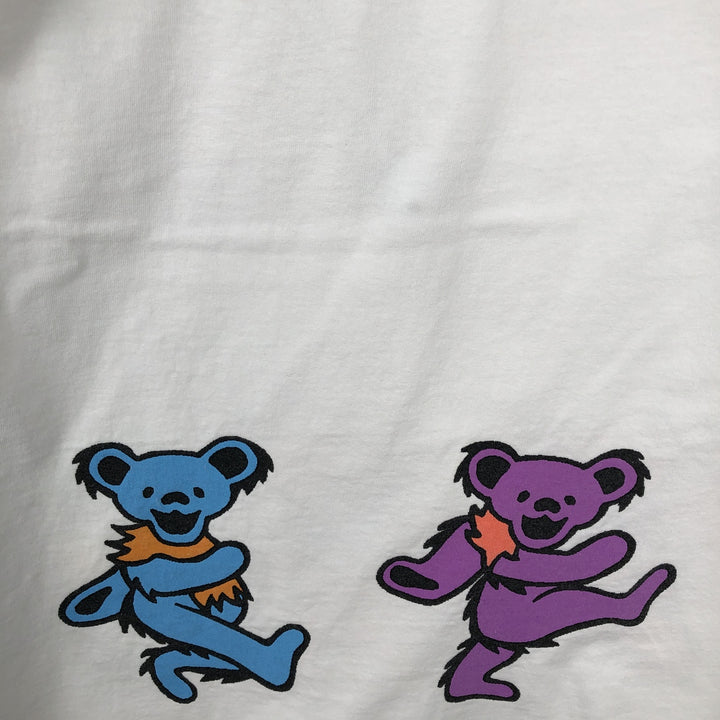 GRATEFUL DEAD Grateful Dead Long Sleeve T-Shirt, Men's Size L cotton white type Vintage Second Hand