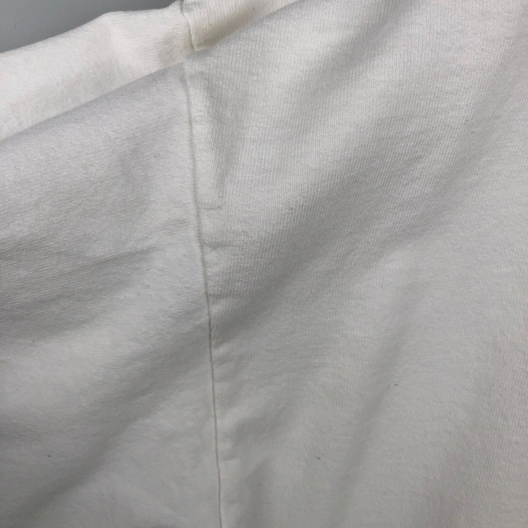 Nike Mock Neck Long-Sleeve T-Shirt, Made in USA, Men's Size XL (approx.) cotton white type Vintage Second Hand